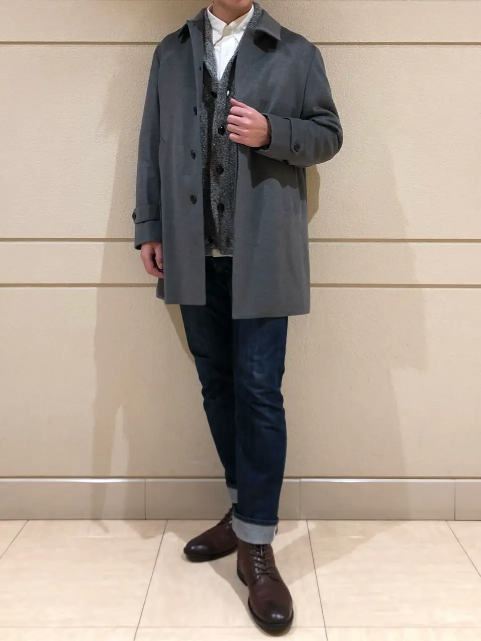 J.PRESS MEN 赤石 コーディネート画像