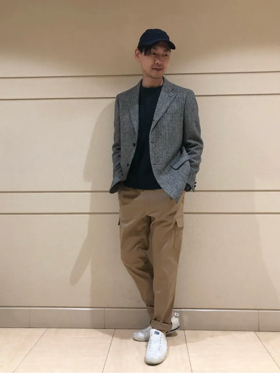  赤石 コーディネート画像