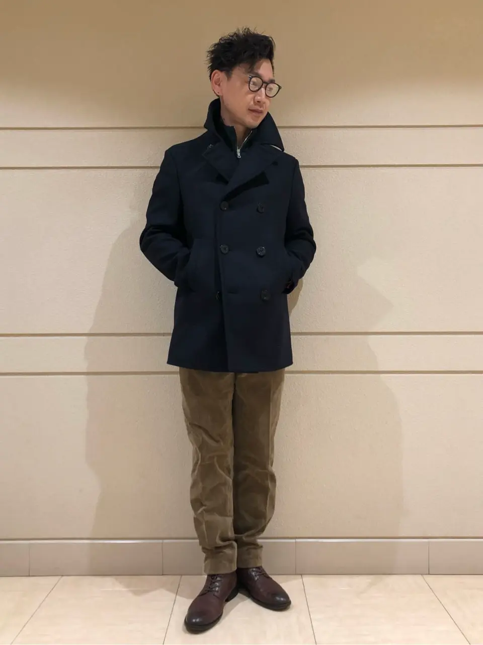 J.PRESS MEN 赤石 コーディネート画像