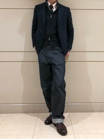 J.PRESS MEN 赤石 コーディネート画像