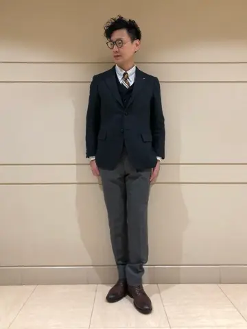 J.PRESS MEN 赤石 コーディネート画像