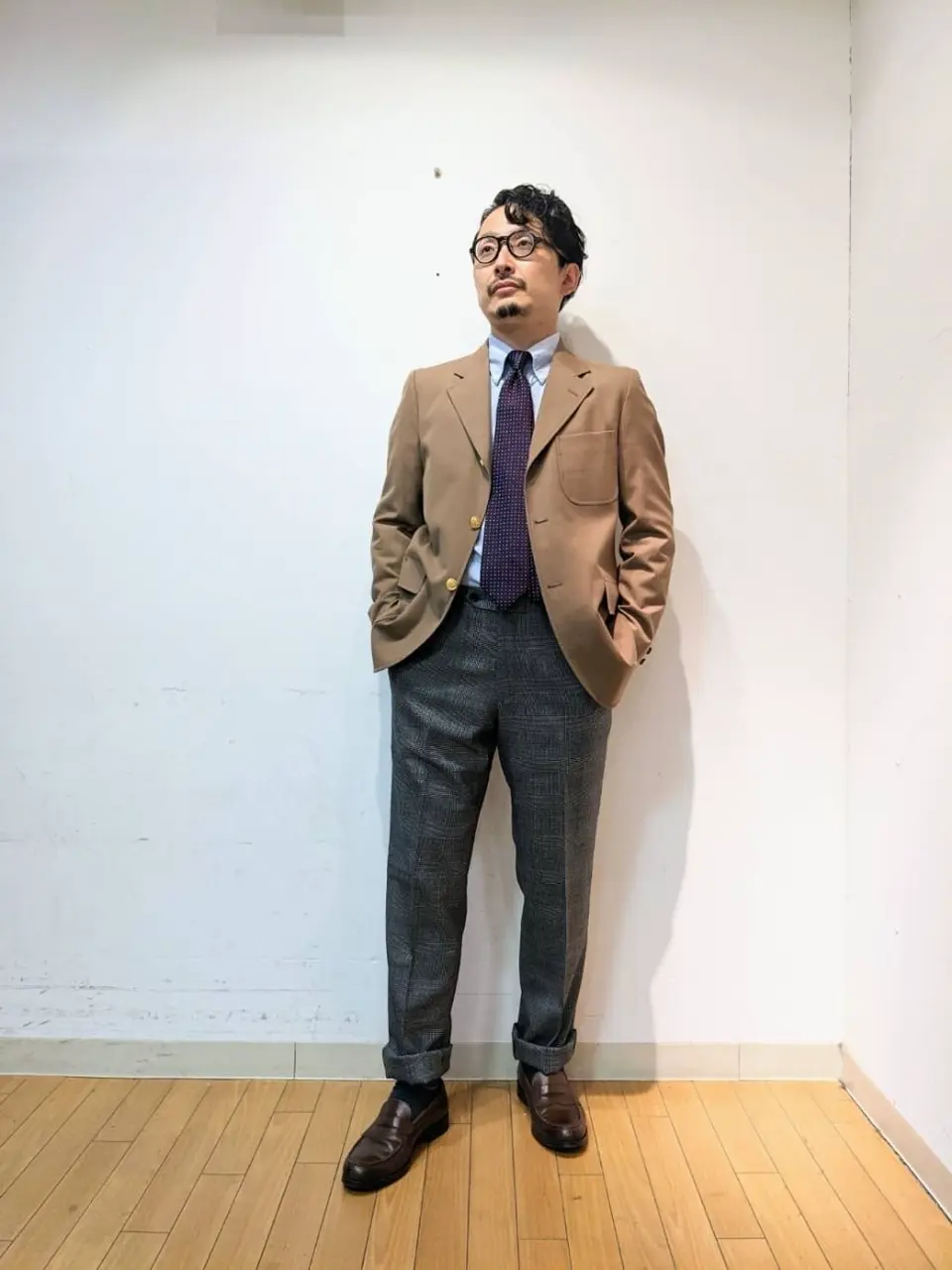 J.PRESS MEN 乾 コーディネート画像