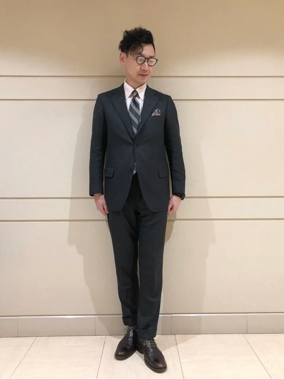 J.PRESS MEN 赤石 コーディネート画像