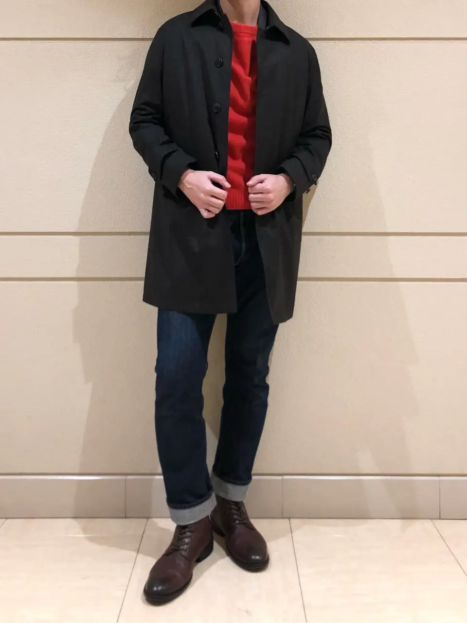 J.PRESS MEN 赤石 コーディネート画像