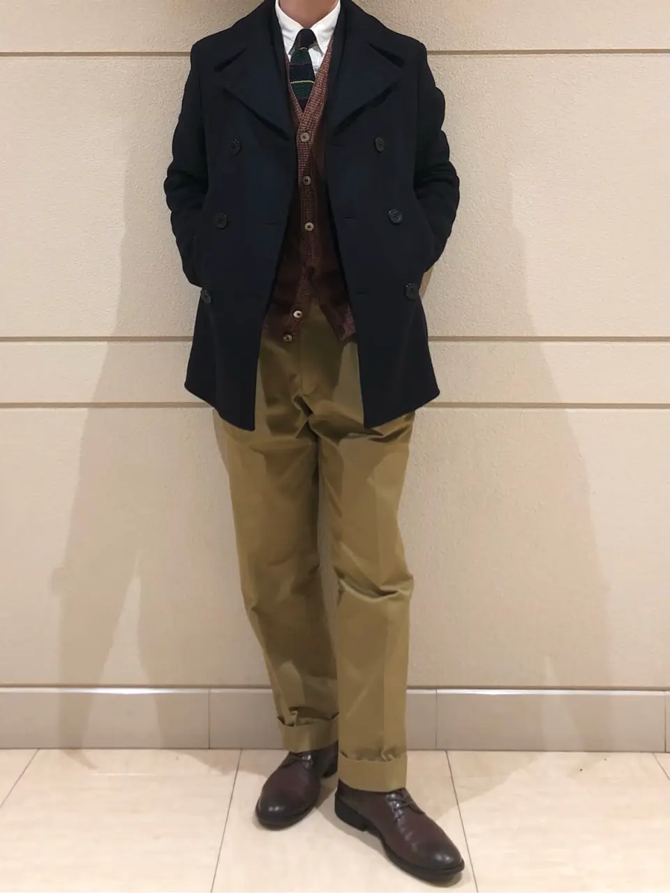 J.PRESS MEN 赤石 コーディネート画像