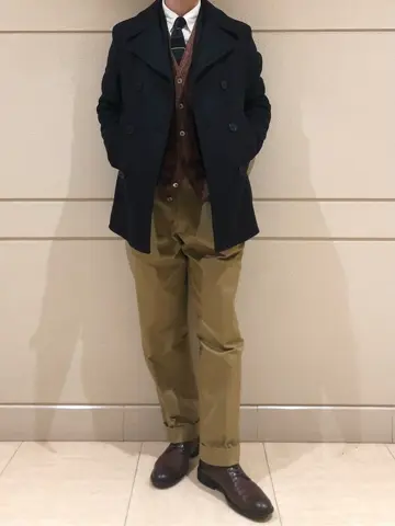 J.PRESS MEN 赤石 コーディネート画像