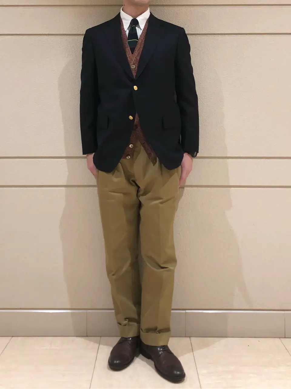 J.PRESS MEN 赤石 コーディネート画像