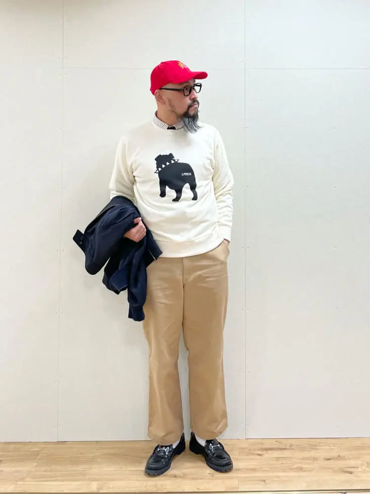 J.PRESS MEN 柳原 コーディネート画像