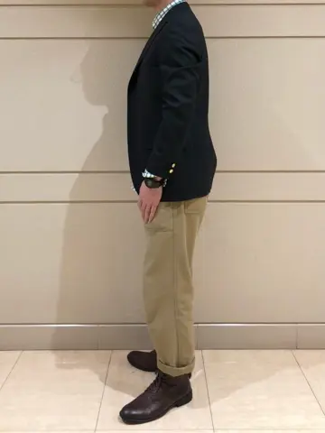 J.PRESS MEN 赤石 コーディネート画像