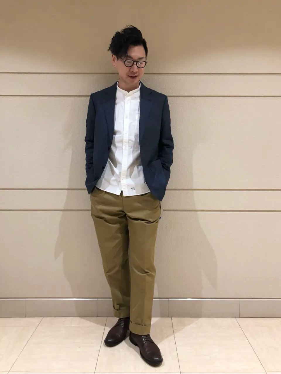  赤石 コーディネート画像