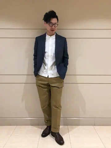 J.PRESS MEN 赤石 コーディネート画像