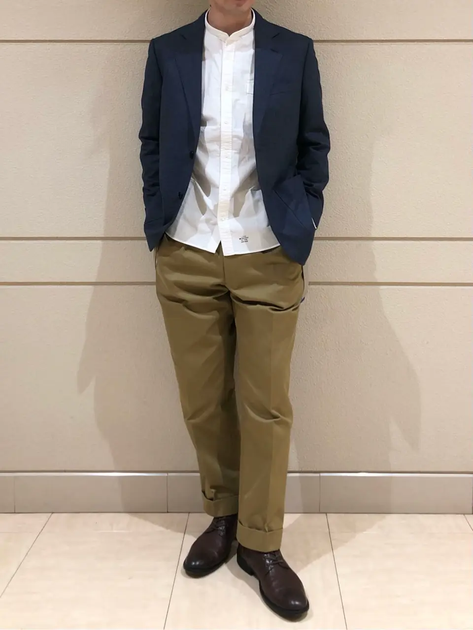 J.PRESS MEN 赤石 コーディネート画像