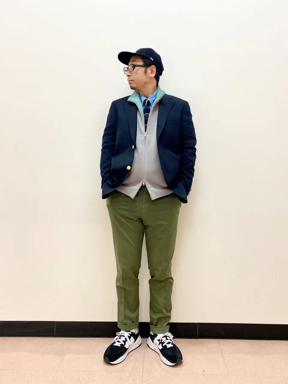 J.PRESS MEN 岩名 コーディネート画像