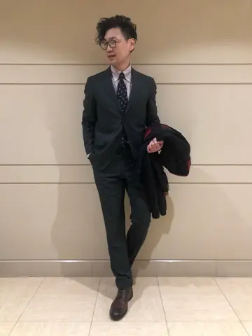 J.PRESS MEN 赤石 コーディネート画像