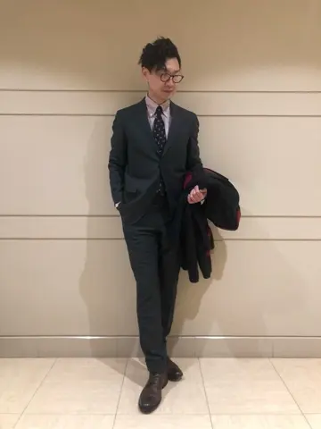 J.PRESS MEN 赤石 コーディネート画像