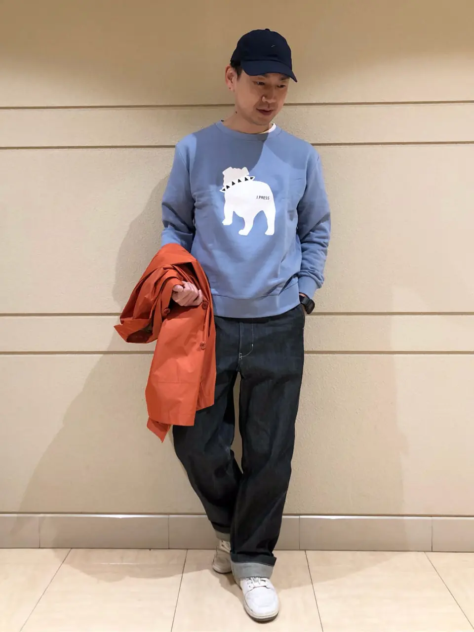 J.PRESS MEN 赤石 コーディネート画像