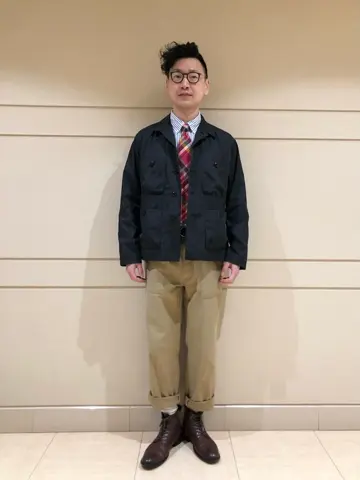 J.PRESS MEN 赤石 コーディネート画像