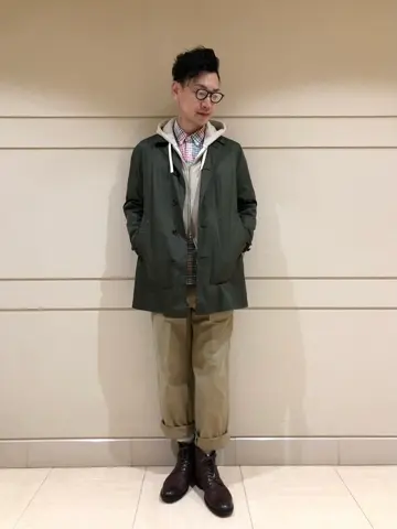 J.PRESS MEN 赤石 コーディネート画像