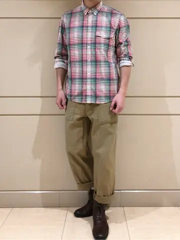 J.PRESS MEN 赤石 コーディネート画像