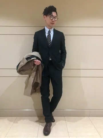 J.PRESS MEN 赤石 コーディネート画像