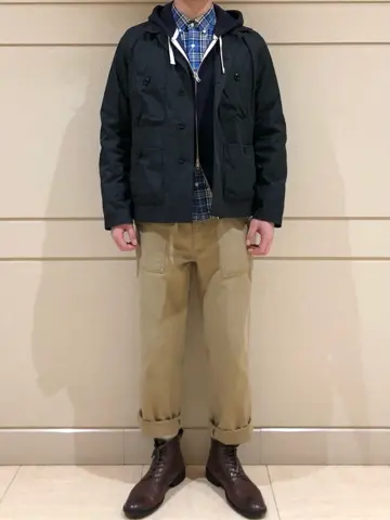 J.PRESS MEN 赤石 コーディネート画像