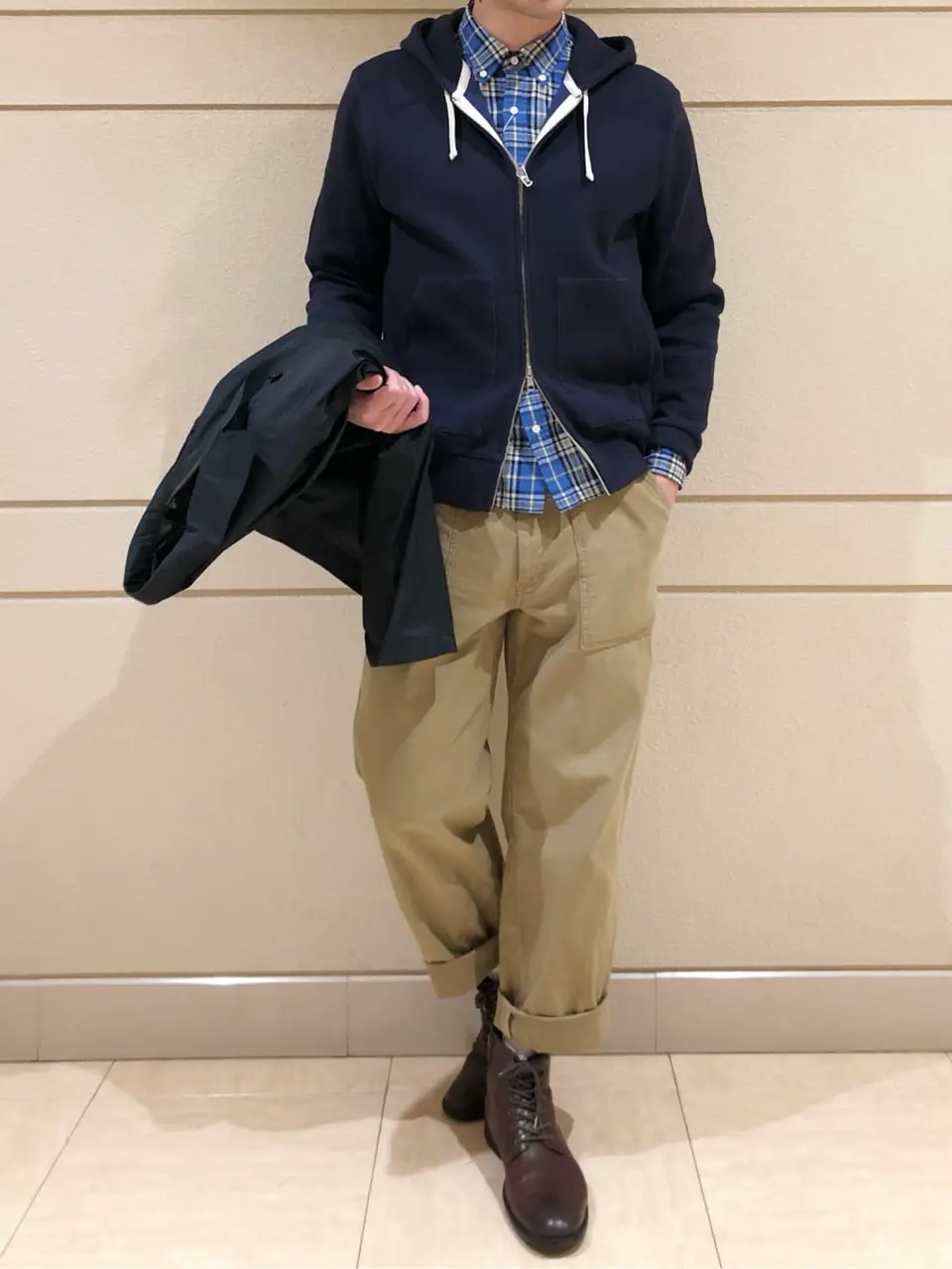 J.PRESS MEN 赤石 コーディネート画像