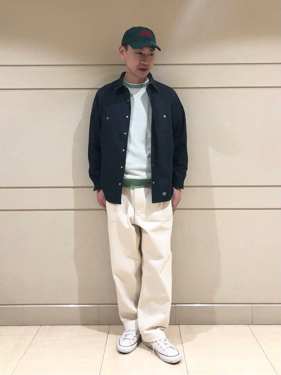  赤石 コーディネート画像