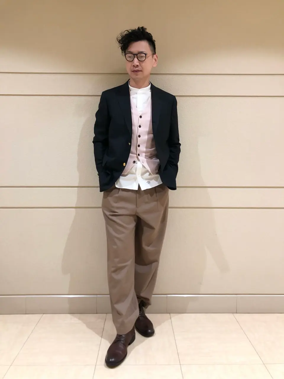  赤石 コーディネート画像