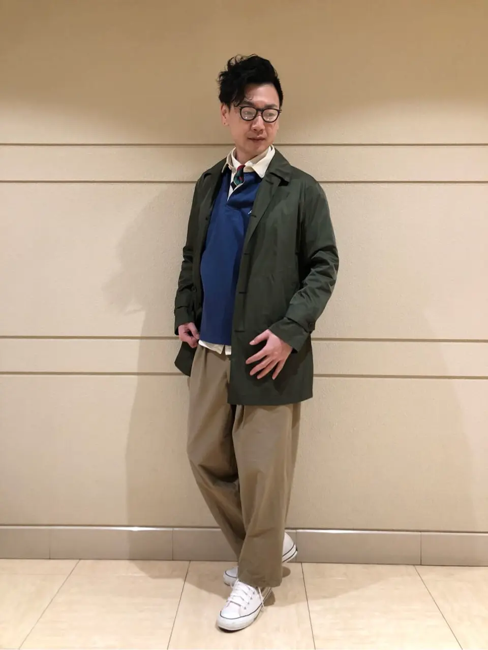  赤石 コーディネート画像