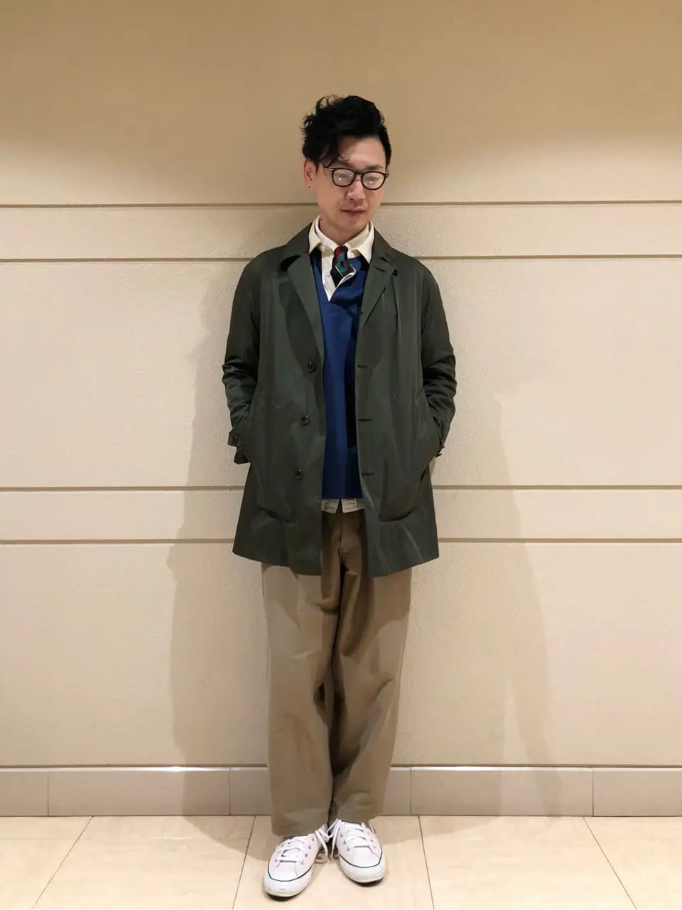 J.PRESS MEN 赤石 コーディネート画像