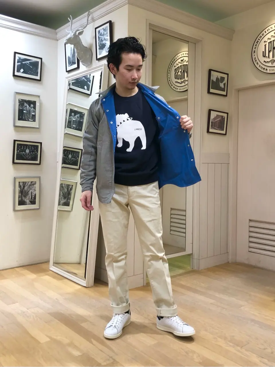 J.PRESS MEN 山本 コーディネート画像