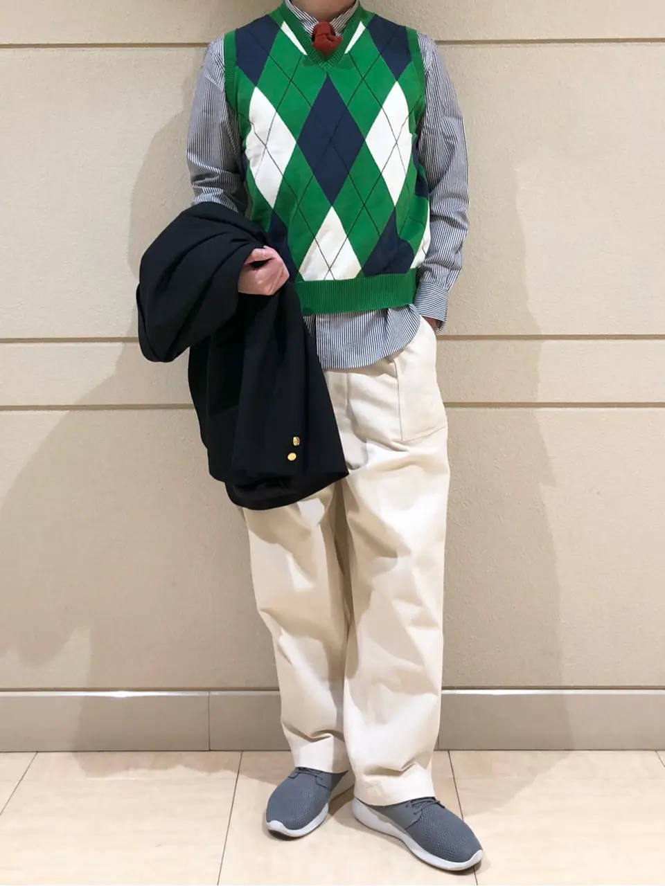 J.PRESS MEN 赤石 コーディネート画像