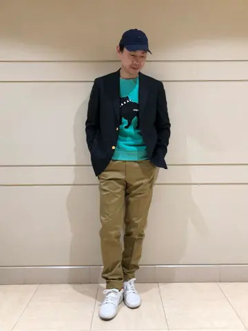 J.PRESS MEN 赤石 コーディネート画像