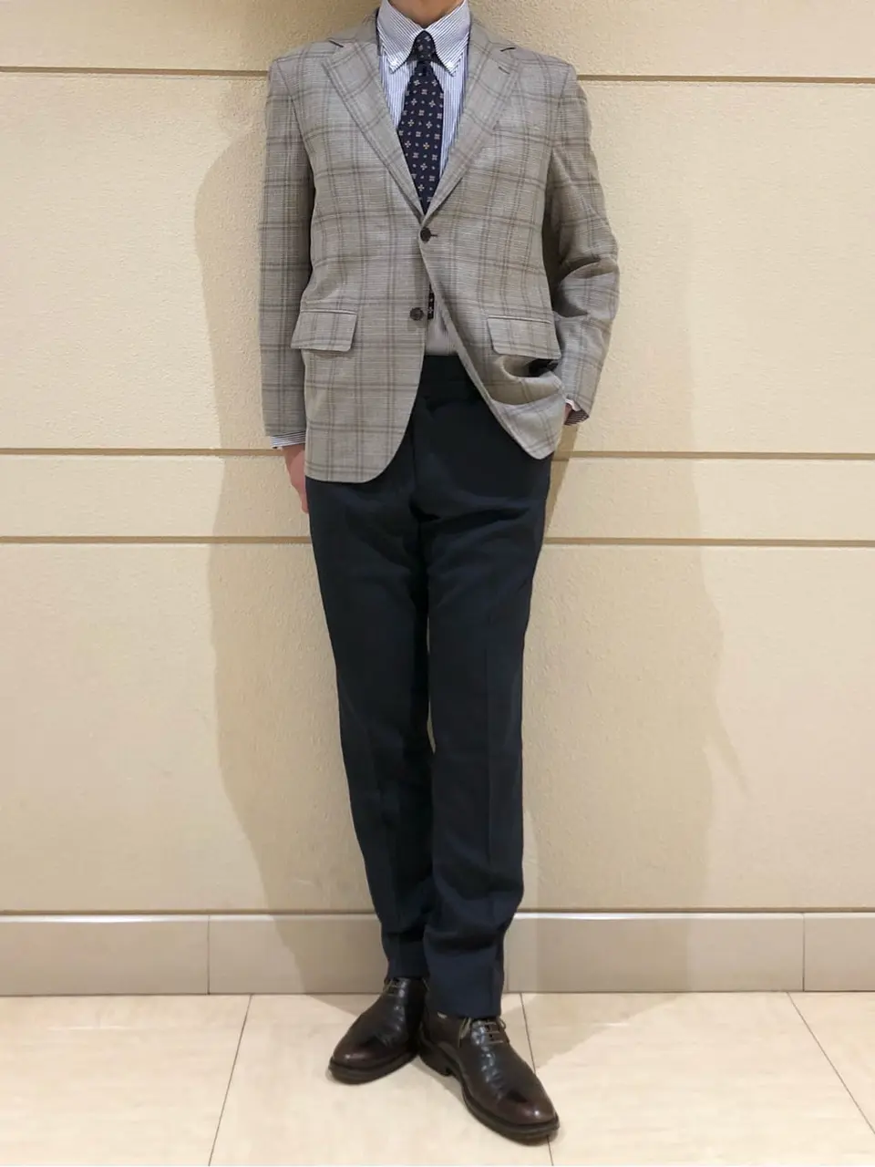 J.PRESS MEN 赤石 コーディネート画像