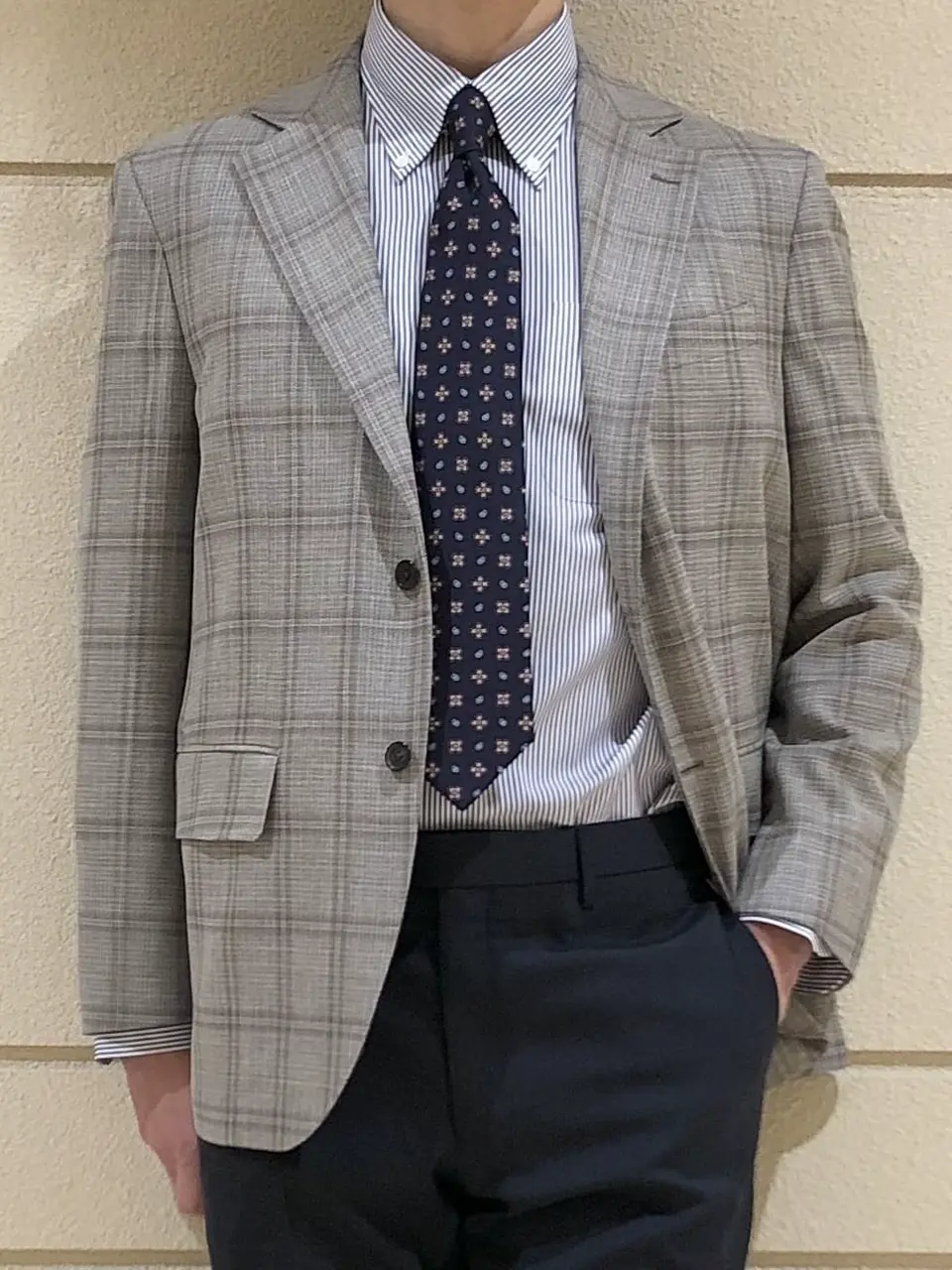 J.PRESS MEN 赤石 コーディネート画像