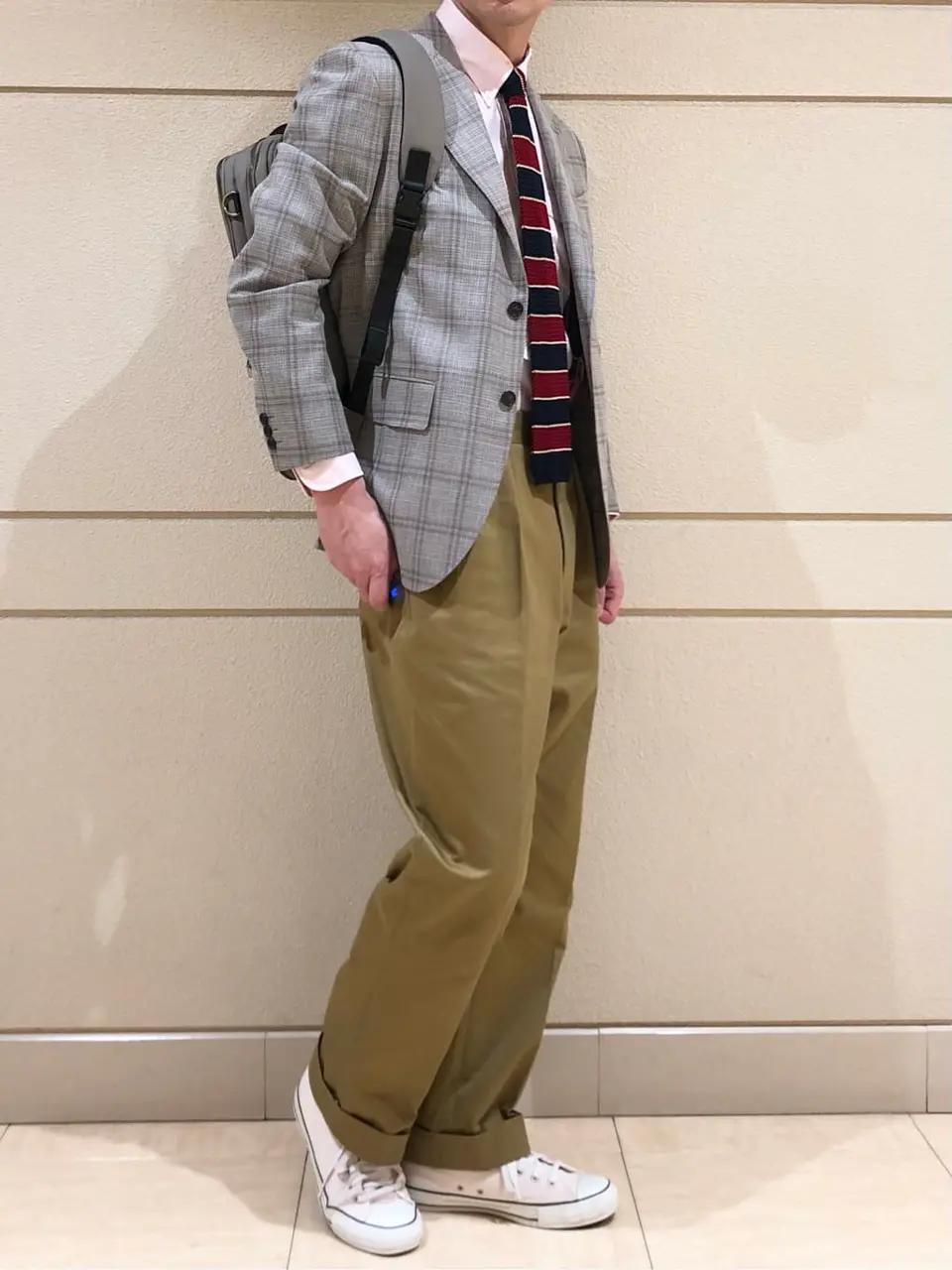 J.PRESS MEN 赤石 コーディネート画像