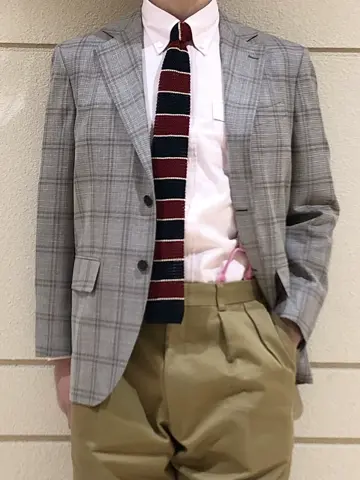 J.PRESS MEN 赤石 コーディネート画像