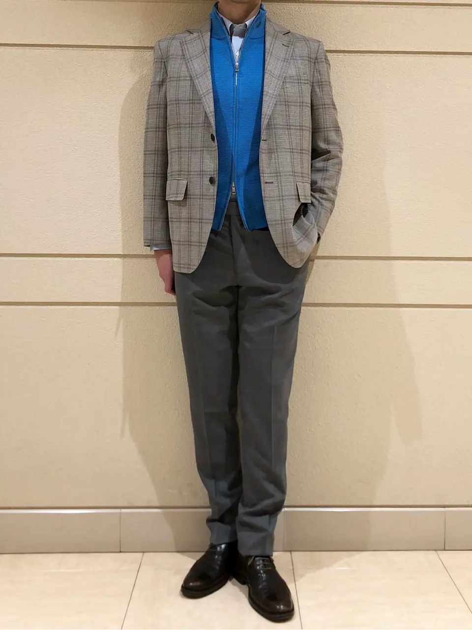 J.PRESS MEN 赤石 コーディネート画像