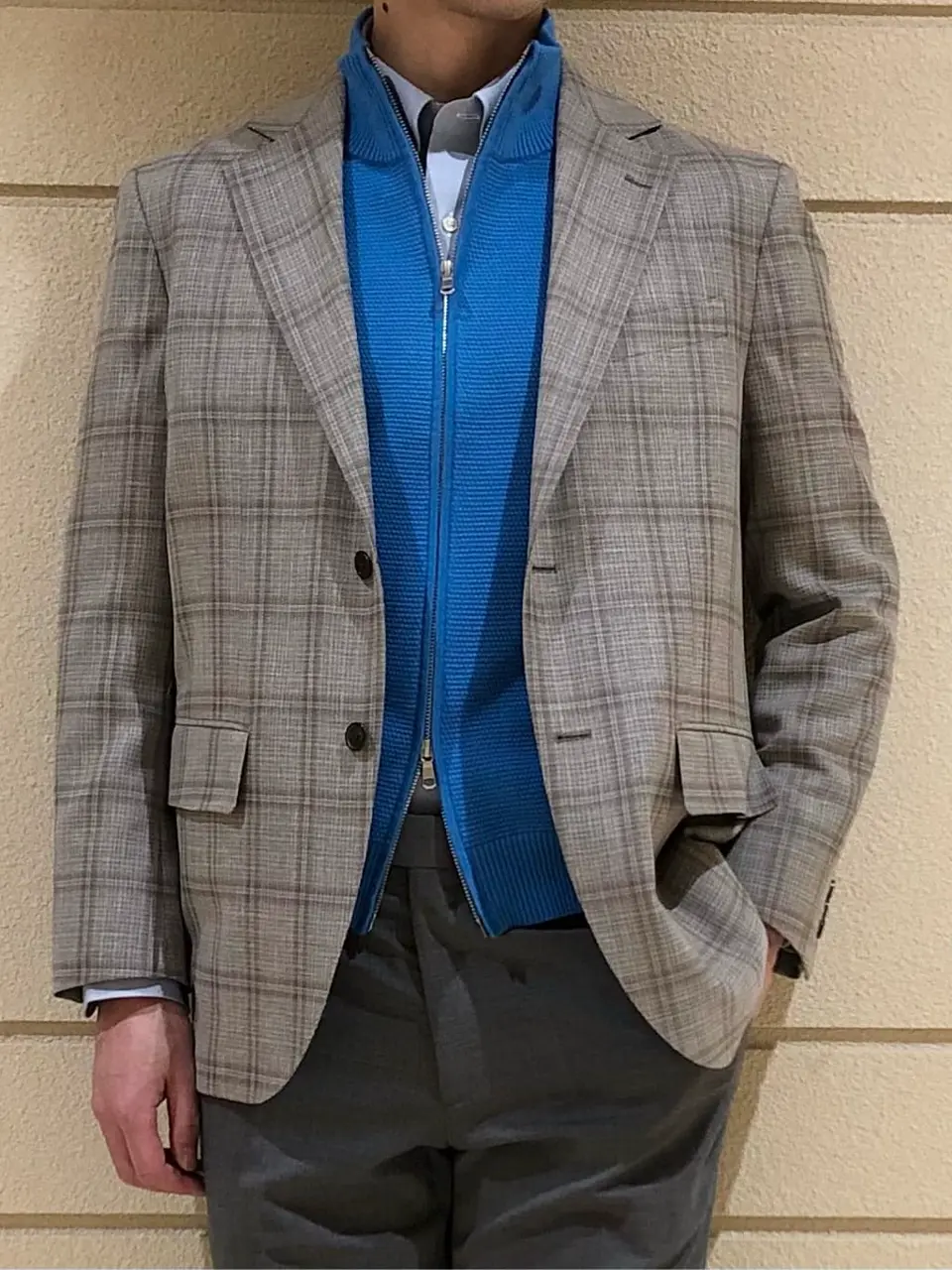 J.PRESS MEN 赤石 コーディネート画像