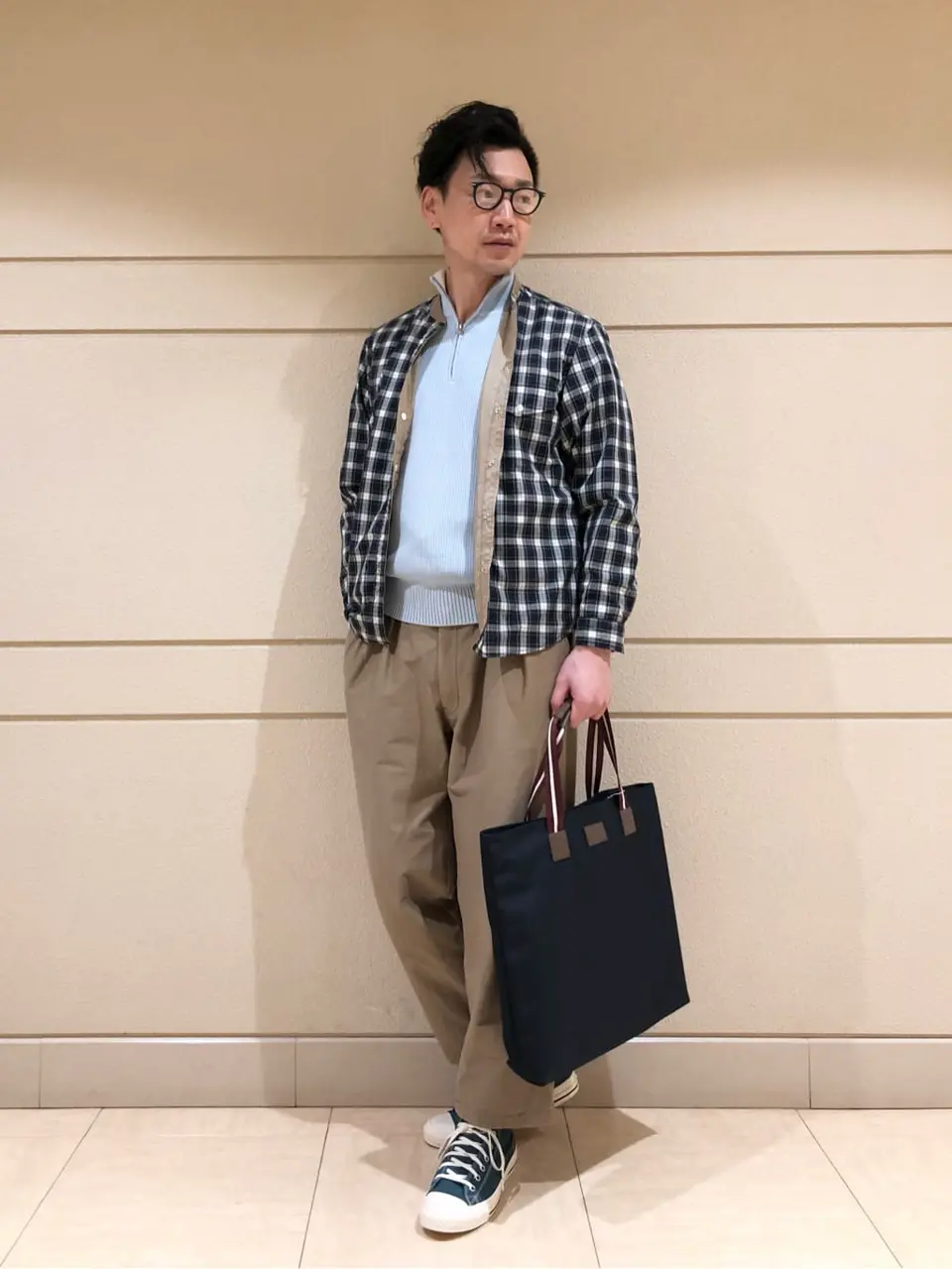 J.PRESS MEN 赤石 コーディネート画像