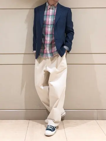 J.PRESS MEN 赤石 コーディネート画像