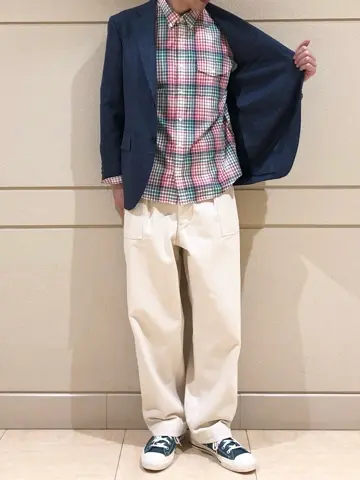 J.PRESS MEN 赤石 コーディネート画像