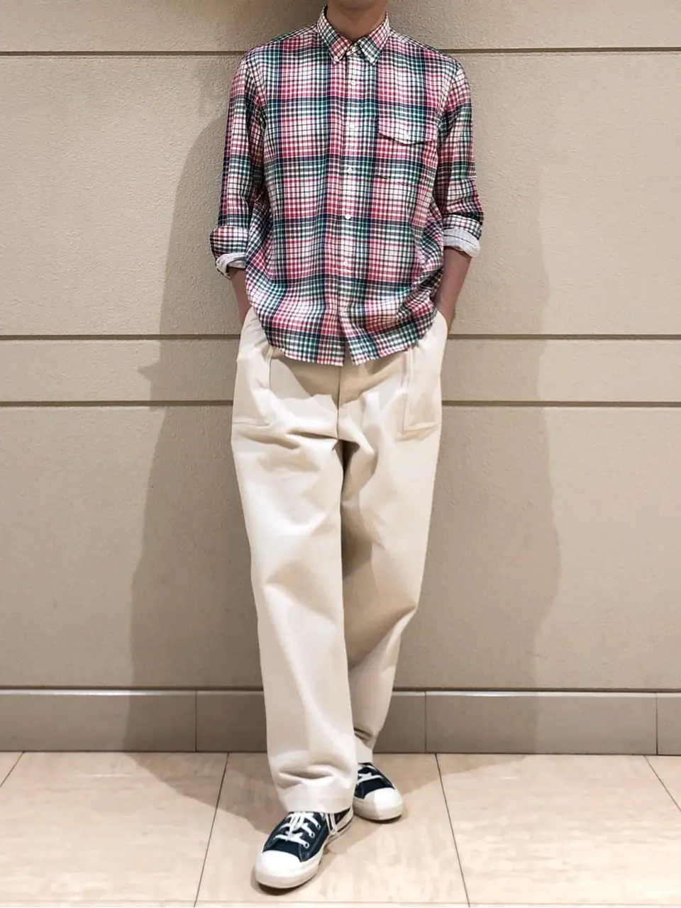 J.PRESS MEN 赤石 コーディネート画像