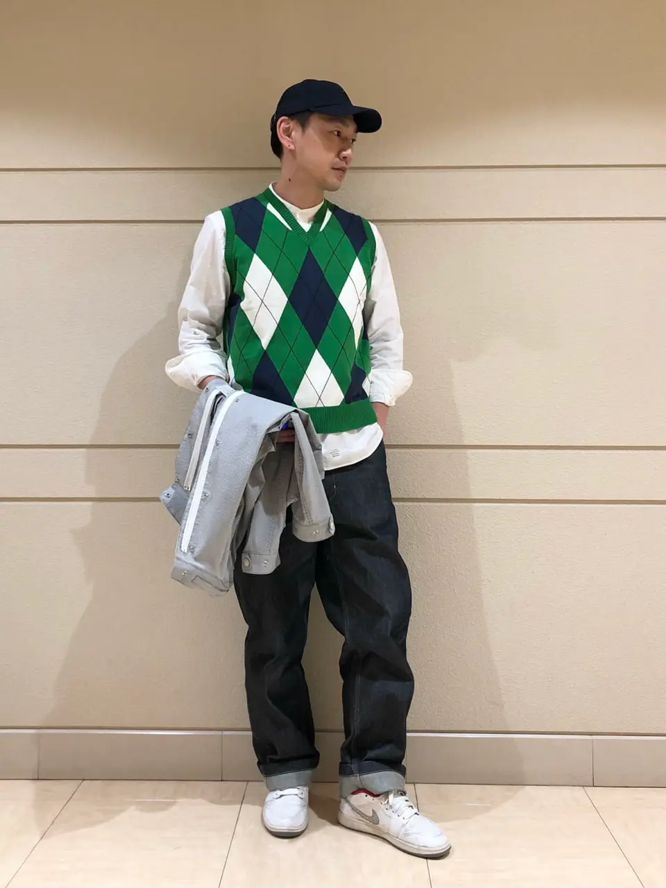 J.PRESS MEN 赤石 コーディネート画像