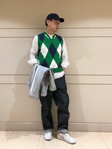 J.PRESS MEN 赤石 コーディネート画像