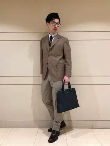 J.PRESS MEN 赤石 コーディネート画像