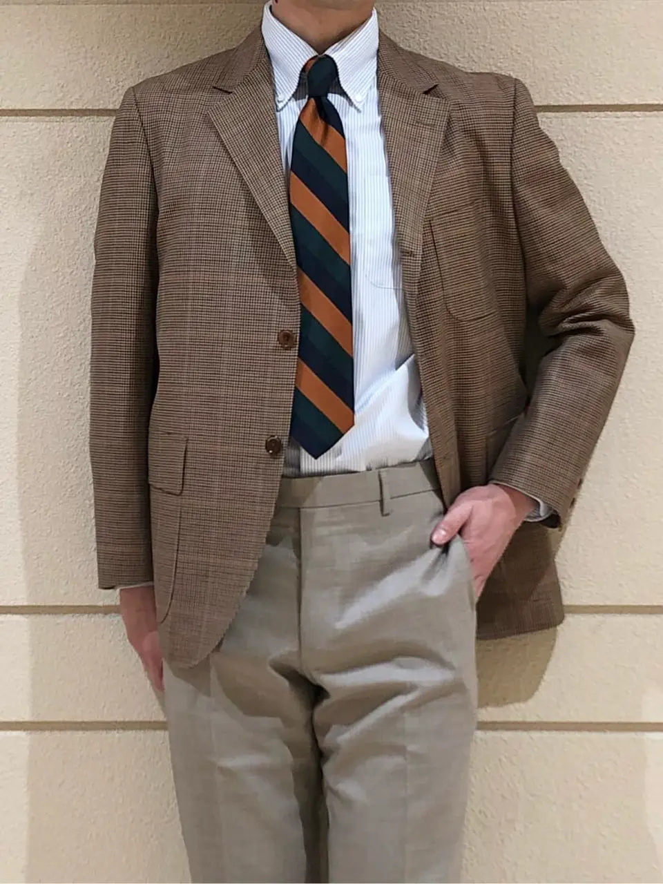 J.PRESS MEN 赤石 コーディネート画像