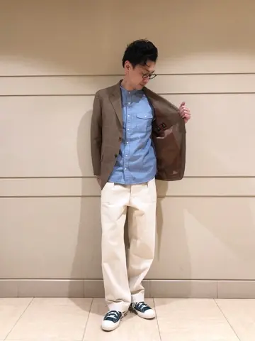 J.PRESS MEN 赤石 コーディネート画像