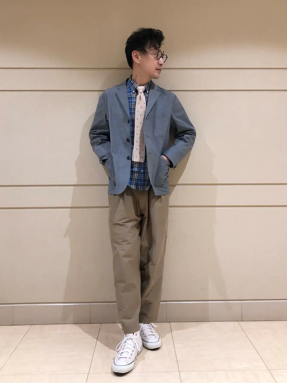 J.PRESS MEN 赤石 コーディネート画像