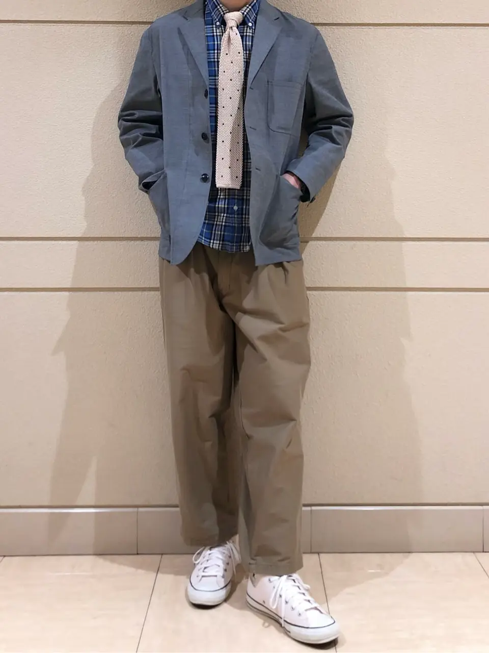 J.PRESS MEN 赤石 コーディネート画像